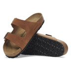 Sandalia Birkenstock Arizona Cuero/Gamuza Cognac, detalle de la suela