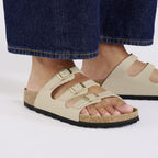 Sandalias Birkenstock Florida Birko-Flor Sandcastle, calzado por modelo femenino