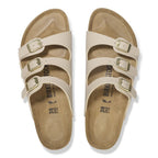 Sandalias Birkenstock Florida Birko-Flor Sandcastle, vista cenital del par