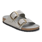 Sandalias Birkenstock Arizona Big Buckle Natural Leather Stone Coin, vista principal (1)