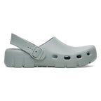 Zuecos Birkenstock Birki-Flow EVA Pure Sage, perfil lateral