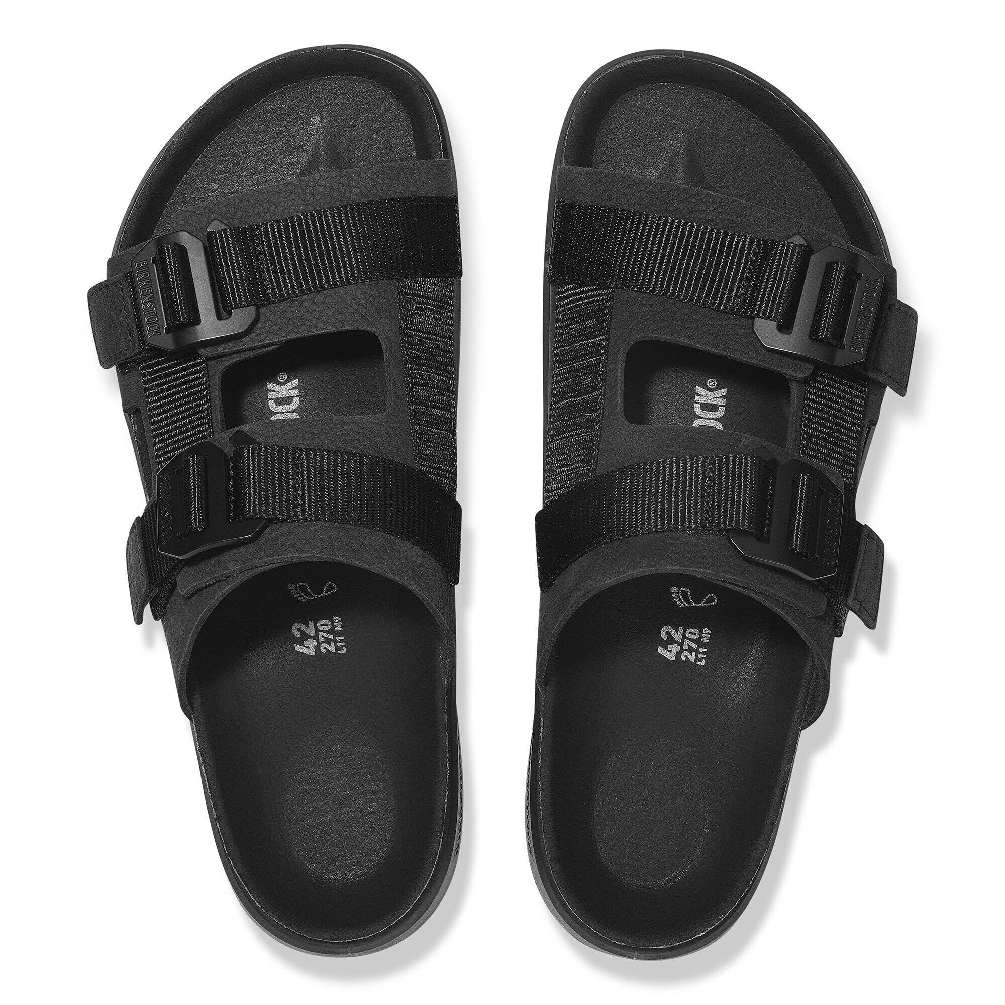Shinjuku 2S Cuero/Textil Black