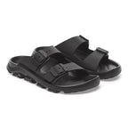 Sandalias Birkenstock Mogami Terra Stealth Birko-Flor Black, par completo en tres cuartos