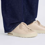 Zapatillas Birkenstock Bend Low Natural Leather New Beige, calzado por modelo, primer plano del pie