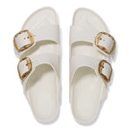 Sandalias Birkenstock Arizona Big Buckle EVA Eggshell, vista cenital del par