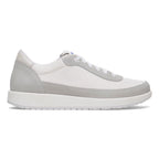 Zapatillas Birkenstock Honnef City Gamuza White, perfil lateral