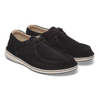 Zapatos Birkenstock Pasadena Gamuza Black, par completo en tres cuartos