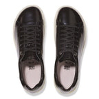 Zapatillas Birkenstock Bend Low Natural Leather Black, vista cenital