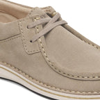 Zapatos Birkenstock Pasadena Gamuza Taupe, detalle del material