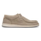 Zapatos Birkenstock Pasadena Gamuza Taupe, perfil lateral
