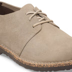 Zapatos Birkenstock Uppsala Low Gamuza Taupe, detalle del material