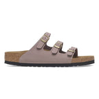 Sandalias Birkenstock Florida Nobuck Faded Purple, perfil lateral