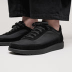 Zapatillas Birkenstock Honnef City Gamuza Triple Black, calzado por modelo, primer plano del pie