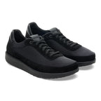 Zapatillas Birkenstock Honnef City Gamuza Triple Black, par completo en tres cuartos