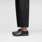 Zapatos Birkenstock Uppsala Low Cuero Black, calzado por modelo, cuerpo entero