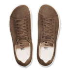 Zapatillas Birkenstock Bend Low Gamuza Dark Tea, vista cenital del par