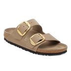 Sandalias Birkenstock Arizona Big Buckle Oiled Leather Tabacco Brown, vista principal, zapato individual en tres cuartos
