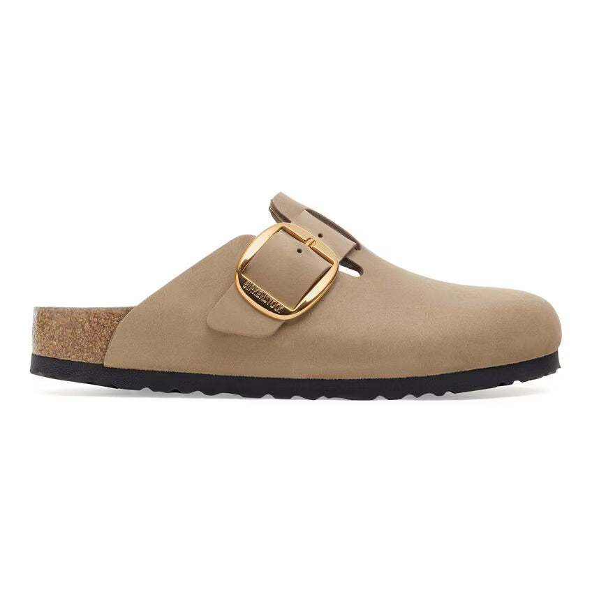 Boston Big Buckle Oiled Leather Tabacco Brown (10382378369329)