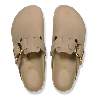 Boston Big Buckle Oiled Leather Tabacco Brown