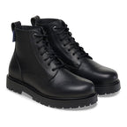 Botas y Botines Birkenstock Highwood Mid Cuero Black Waterproof, par completo en tres cuartos