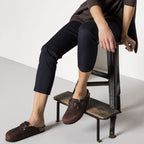 Zuecos Birkenstock Boston Oiled leather Habana  Soft, calzado por modelo femenino