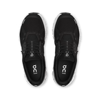 Zapatillas On Running Cloud 6 W Black | White, vista cenital