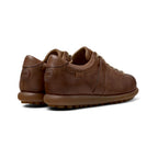 Zapatos Camper Pelotas Ariel Café, vista trasera en tres cuartos