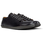 Zapatos Camper Peu Cami Negro Hombre vista frontal