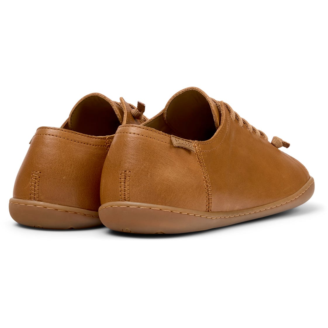 Zapatos Camper Peu Cami Marrón Hombre vista trasera
