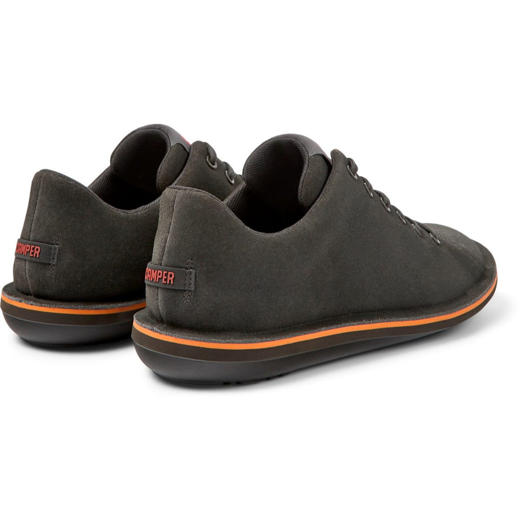 Zapatos Camper Beetle Gris Oscuro Hombre vista trasera
