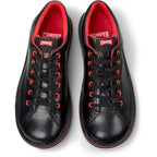 Zapatos Camper Beetle Negro, vista cenital del par