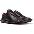 Zapatos Camper Beetle Negro, vista frontal en tres cuartos