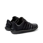 Zapatos Camper Beetle Negro, vista trasera en tres cuartos