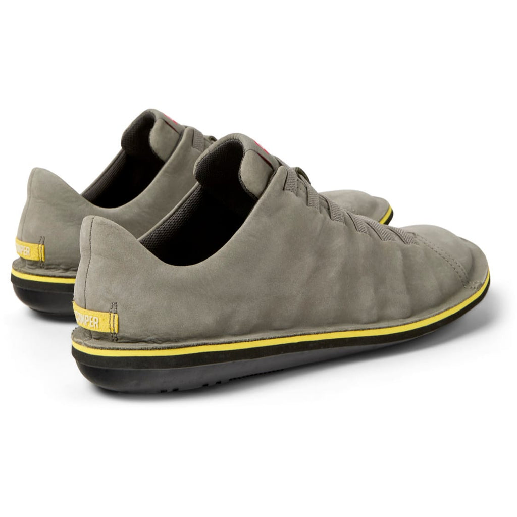 Zapatos Camper Beetle Gris Hombre vista trasera