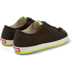 Zapatillas Camper Peu Rambla Gris, vista trasera en tres cuartos