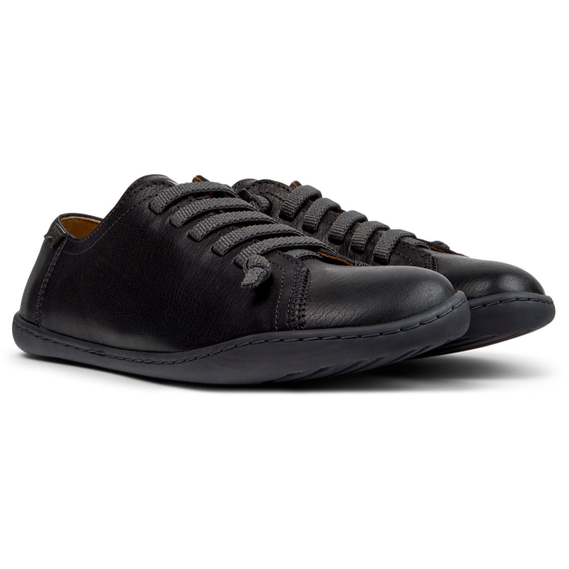 Zapatos Camper Peu Cami Negro Mujer vista frontal