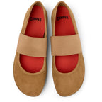 Ballerinas Camper Right Nina Marrón Mujer vista superior