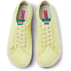 Zapatillas Camper Peu Rambla Amarilla, vista cenital del par