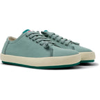 Zapatillas Camper Peu Rambla Verde, vista frontal en tres cuartos