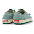 Zapatillas Camper Peu Rambla Verde, vista trasera en tres cuartos