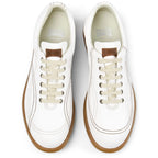 Zapatos Camper Twins Blanco Mujer vista superior