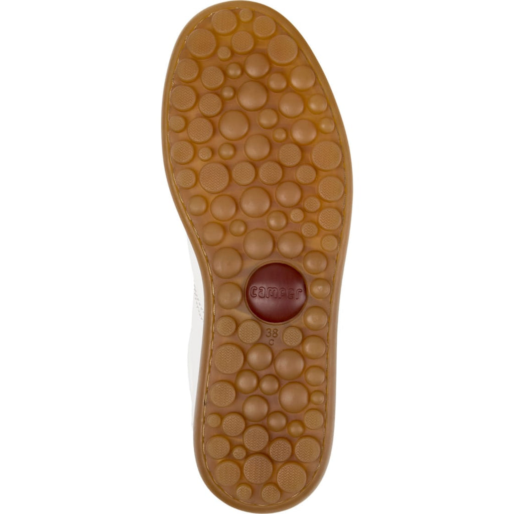 Zapatos Camper Twins Blanco Mujer suela