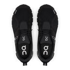Zapatillas On Running Cloud 5 Waterproof W All Black, vista cenital