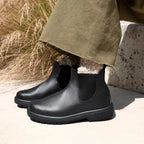 Botas y Botines Rossi Boots Rossi Endura Negro, calzado por modelo, primer plano de tobillos, en exteriores