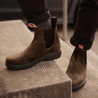 Botas y Botines Rossi Boots Rossi Endura Tan, calzado por modelo, primer plano de tobillos, en exteriores