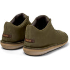 Botas y Botines Camper Beetle Verde, vista trasera en tres cuartos