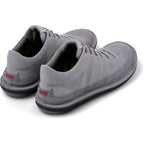Botas y Botines Camper Beetle Gris, vista trasera en tres cuartos