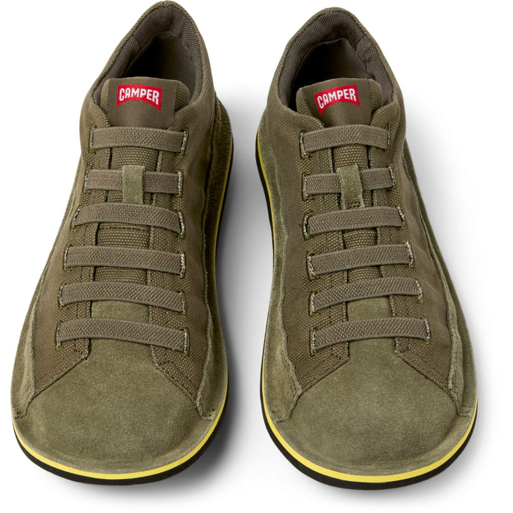 Botines Camper Beetle Verde Hombre vista superior