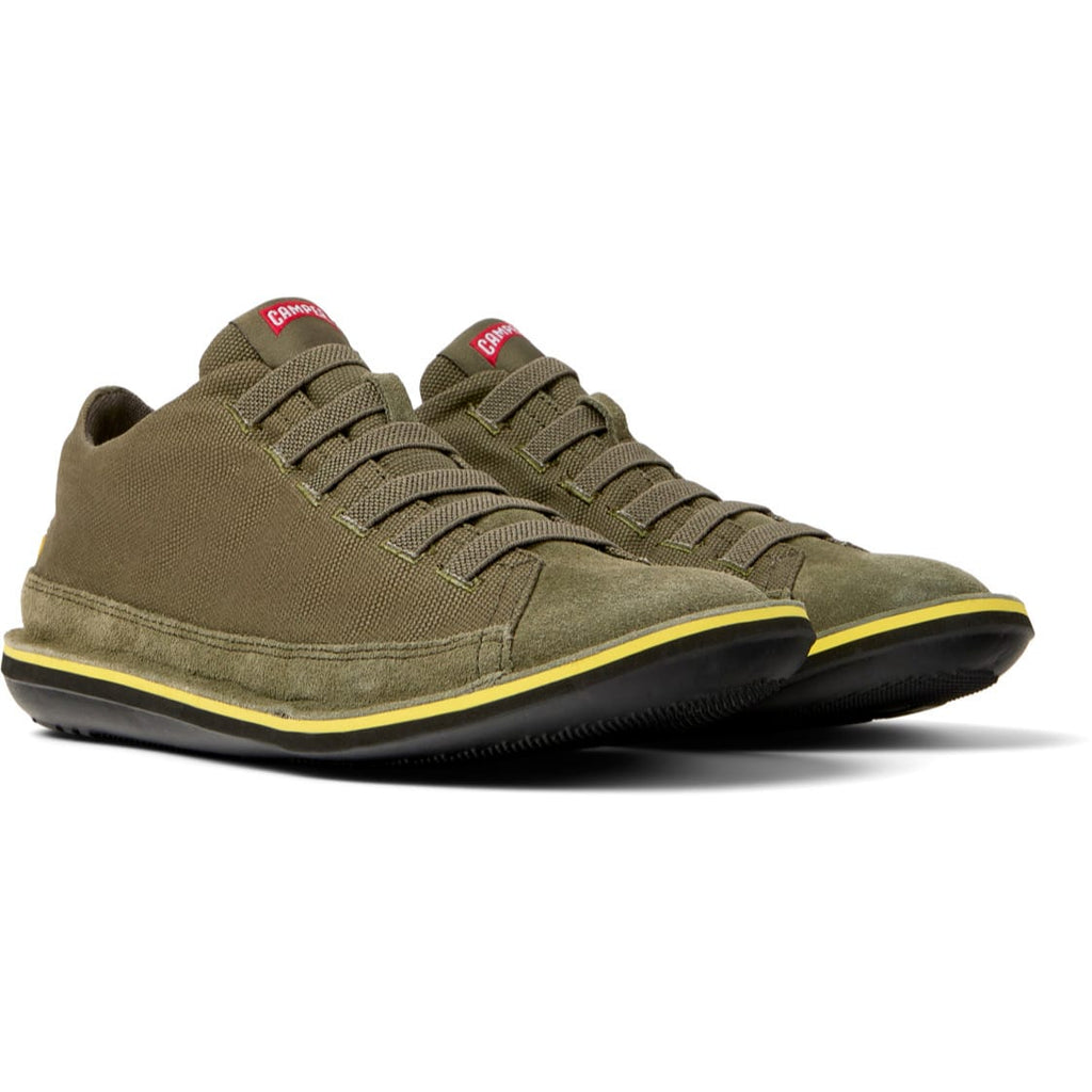 Botines Camper Beetle Verde Hombre vista frontal