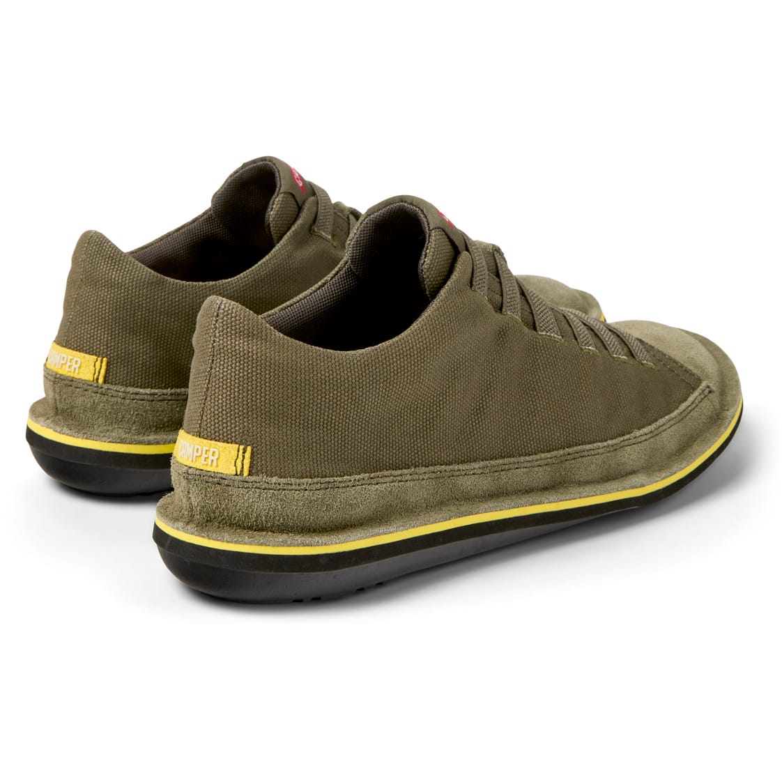 Botines Camper Beetle Verde Hombre vista trasera